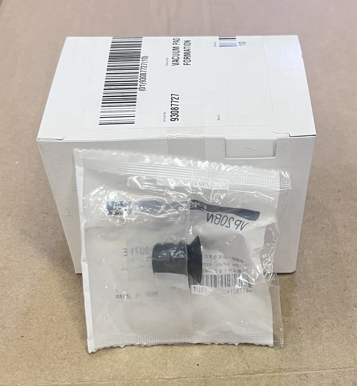 PISCO VACUUM CHUCK VP20BN NITRILE RUBBER