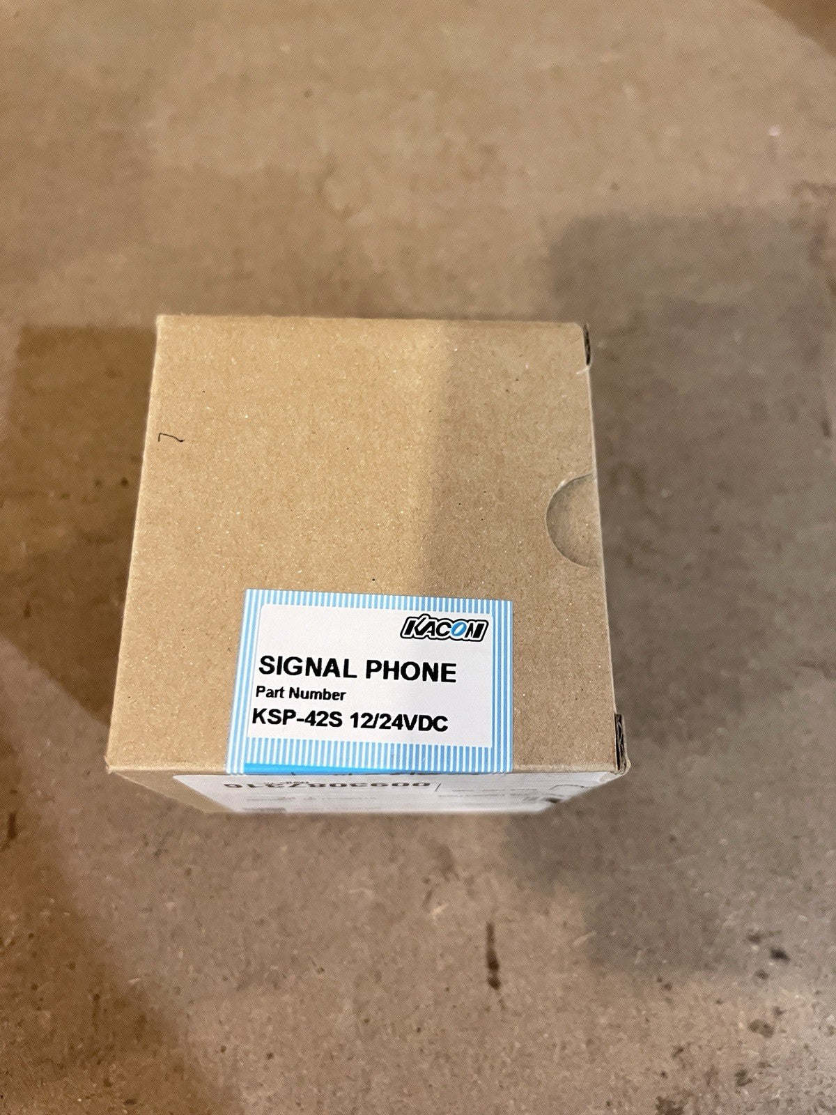 KACON KSP-42S, BUZZER 66MM PANEL HOLE 80MM SQUARE HEAD, 85DB, 4 SOUNDS 12/24v