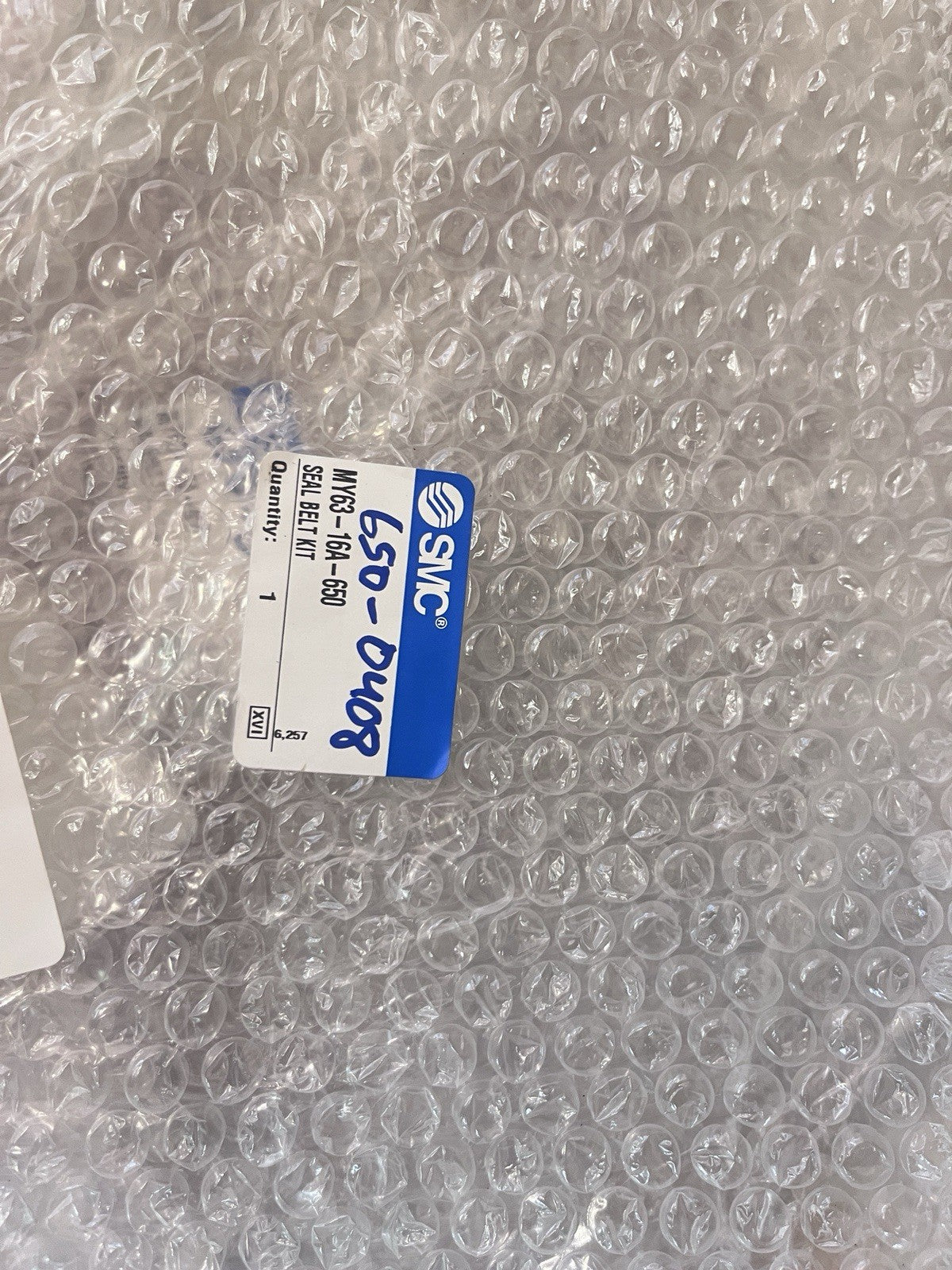 New Lot of 4 SMC MY63-16A-650 Seal Belt Kit Rodless Cylinder OEM Genuine