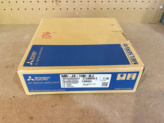 Packing a Mitsubishi MR-J4-10B-RJ Servo Amplifier