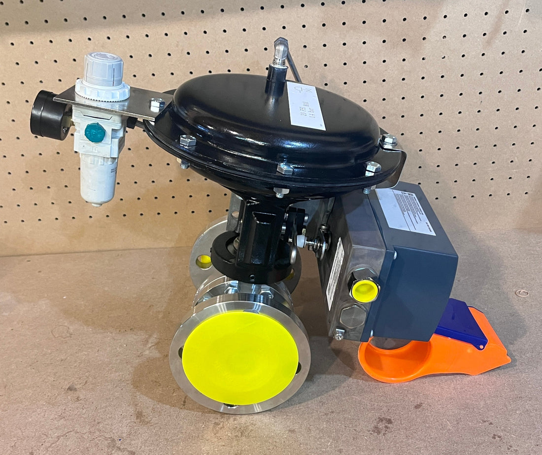 Jordan Sliding Gate Control Valve with Siemens SIPART PS2 | Complete Assembly Explained