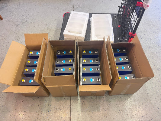 Preparing 16 × 314Ah LiFePO4 Cells for Delivery