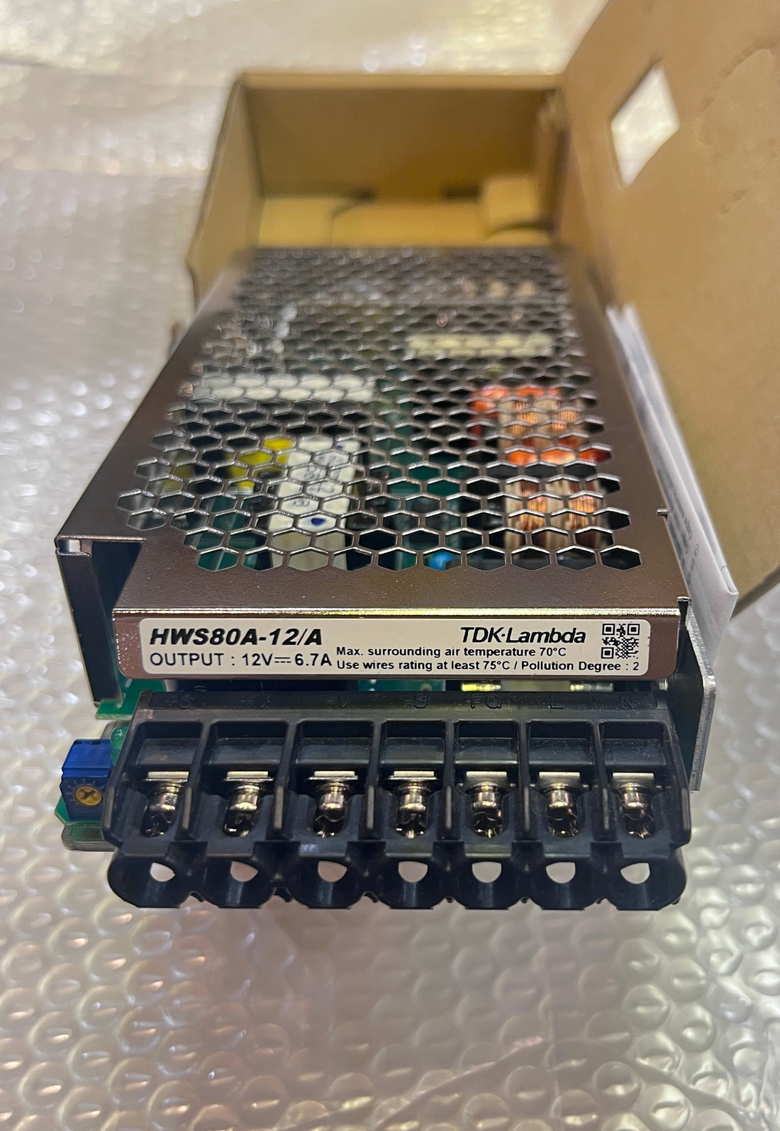 TDK-Lambda HWS80A-12/A: Understanding This 12V Industrial Power Supply