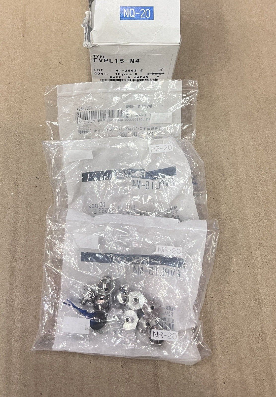NEW PISCO FVPL15-M4 Vacuum Pad 1 Bag
