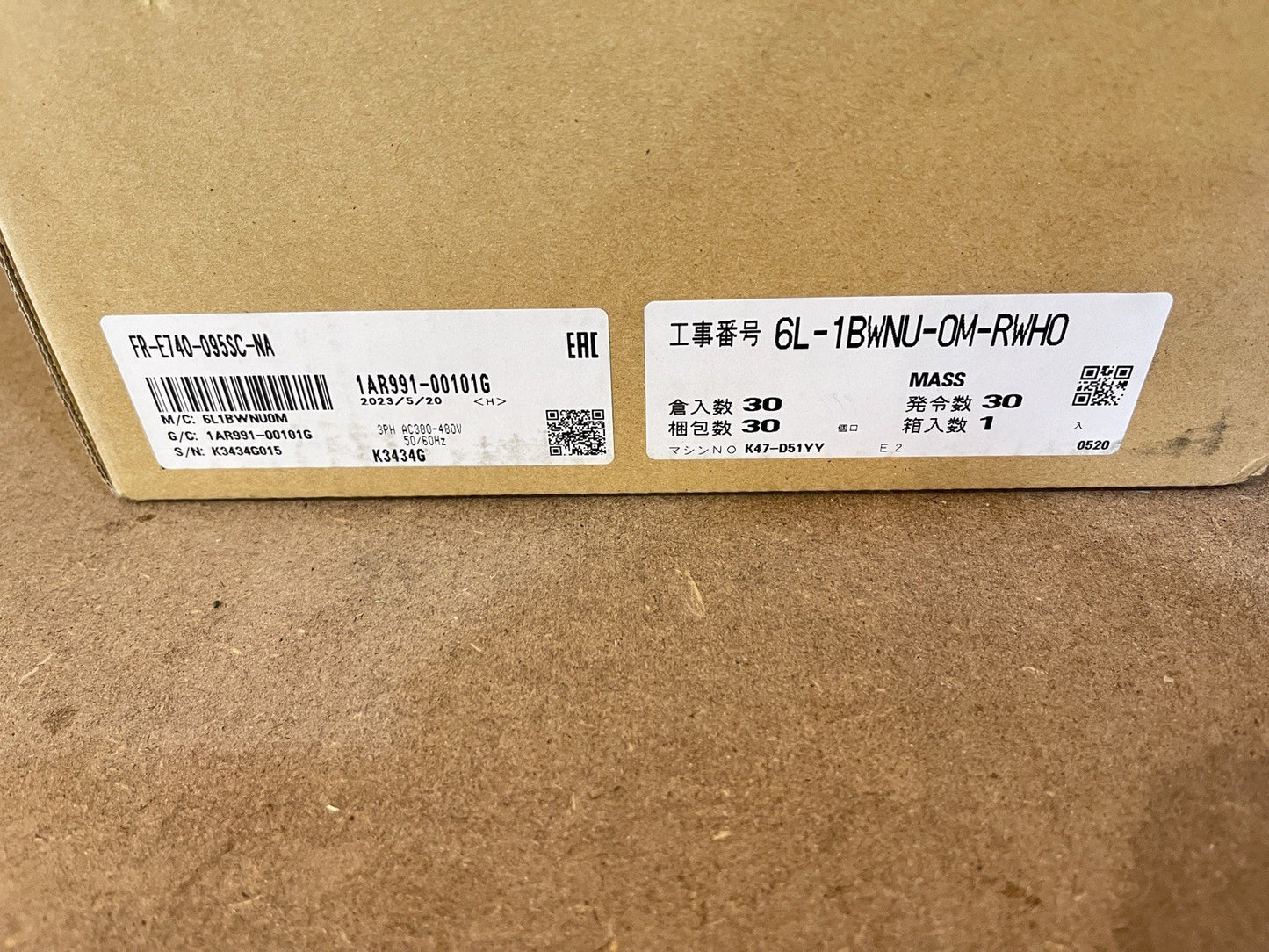 Mitsubishi FR-E740-095SC-NA Variable Frequency Drive VFD Inverter 3PH 480V NIB