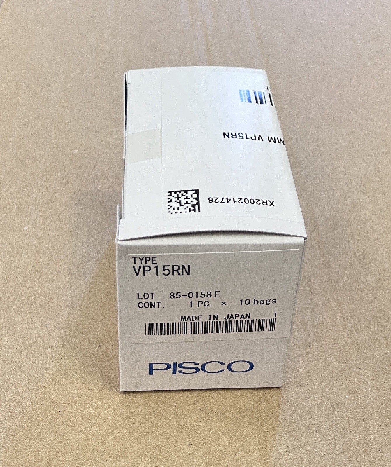PISCO VP15RN Vacuum Pad Rubber Standard Flat Type Lot of 10 Pcs NOS