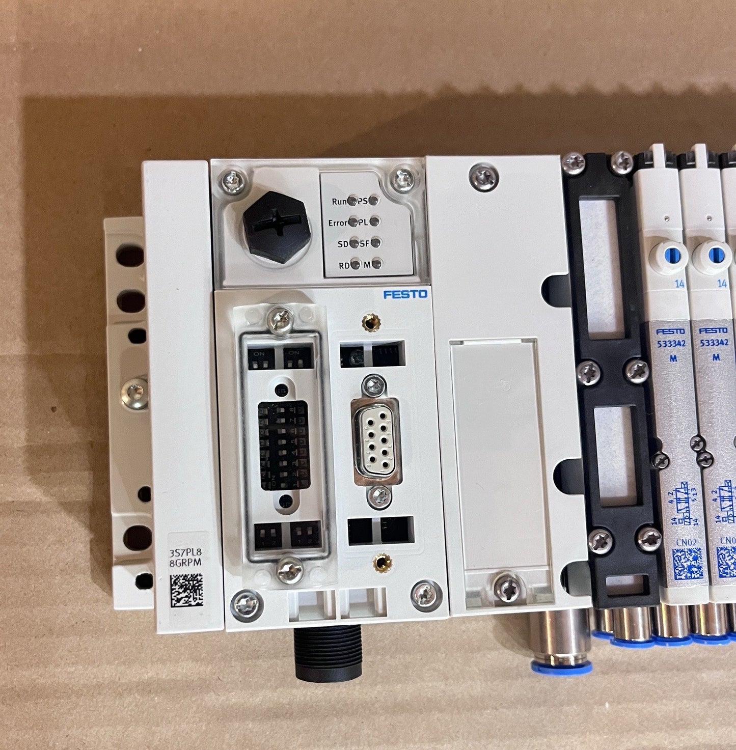 Festo CPX-FB23 526176 Valve Terminal w/ 3x MPA1-FB-EMS-8 533360 12 Stations⁠