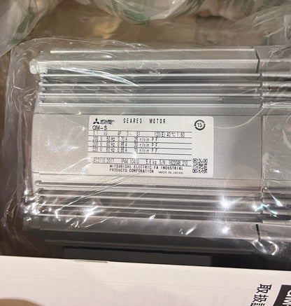 Mitsubishi GM-S Geared Motor 0.1kW 3PH Ratio 1:60 NEW SAME DAY SHIP NO BROKERAGE