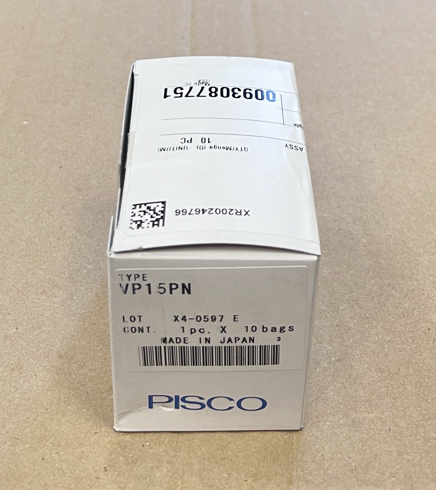 PISCO VP15PN Vacuum Pad Rubber Standard Flat Type Lot of 10 Pcs NOS