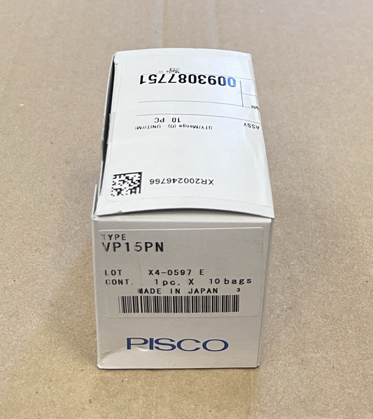PISCO VP15PN Vacuum Pad Rubber Standard Flat Type Lot of 10 Pcs NOS