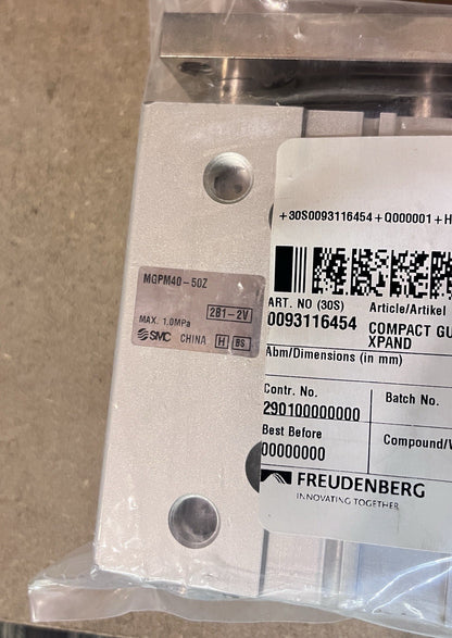 Brand New 1PCS SMC MGPM40-50Z Series Compact Guide Cylinder