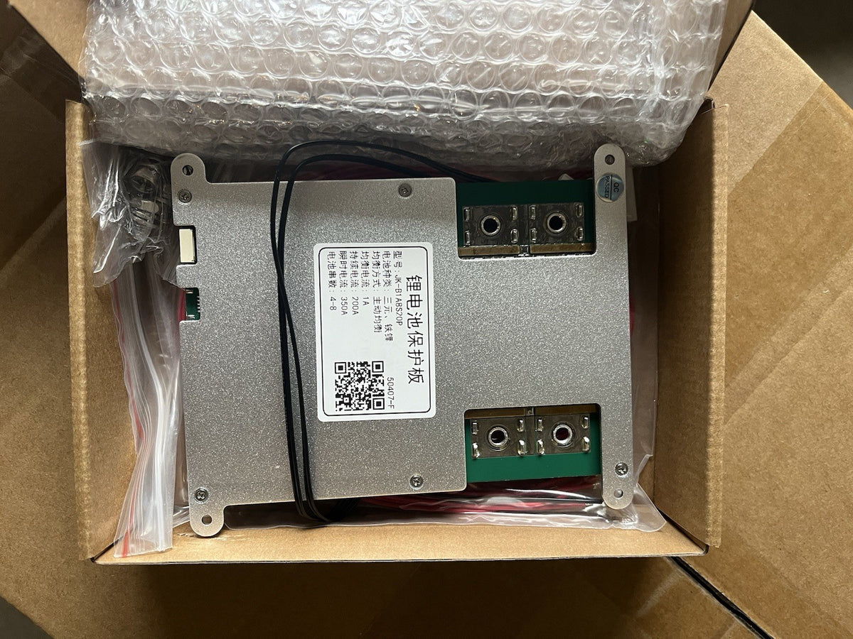 12V 314Ah LiFePO4 Battery Kit | 4 Grade A Cells + 200A Smart BMS + Bus Bars