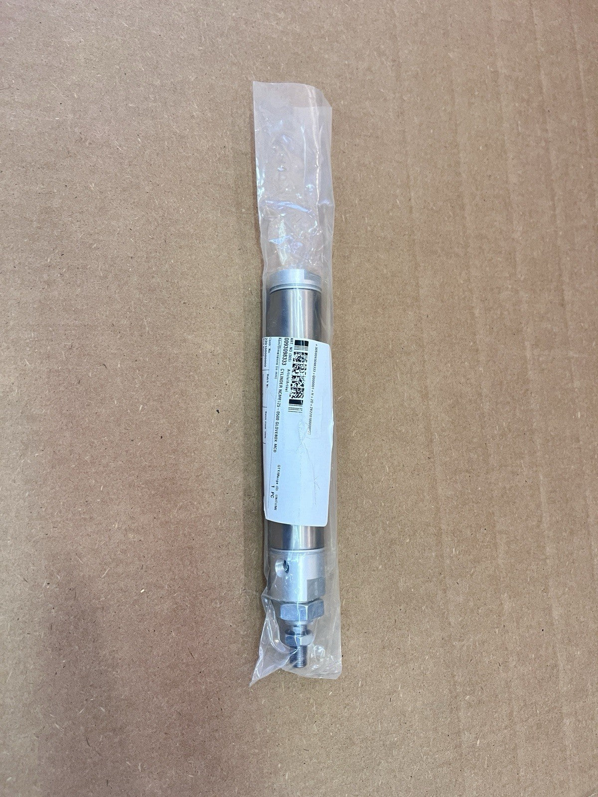 Lot of 2 SMC Pneumatic Cylinder1 1/4" 1 1/2" Bore NCMB125-0500