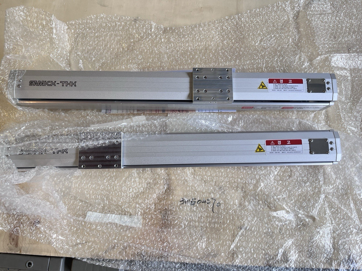 Samick THK SAD07 Linear Actuator 400mm Stroke 20mm Lead Ball Screw Stage New