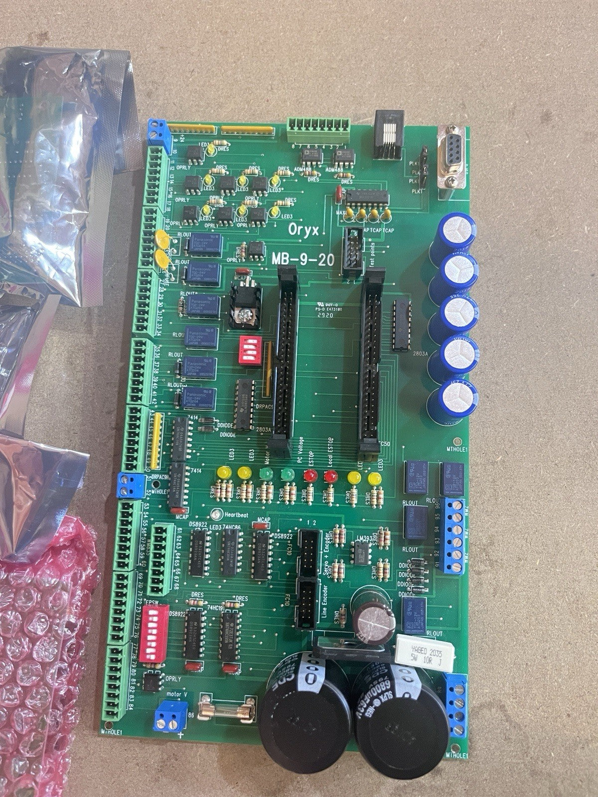 New Freudenberg Oryx MB-9-20 Board Set 0093087928 0093087926 0093087927 NOS