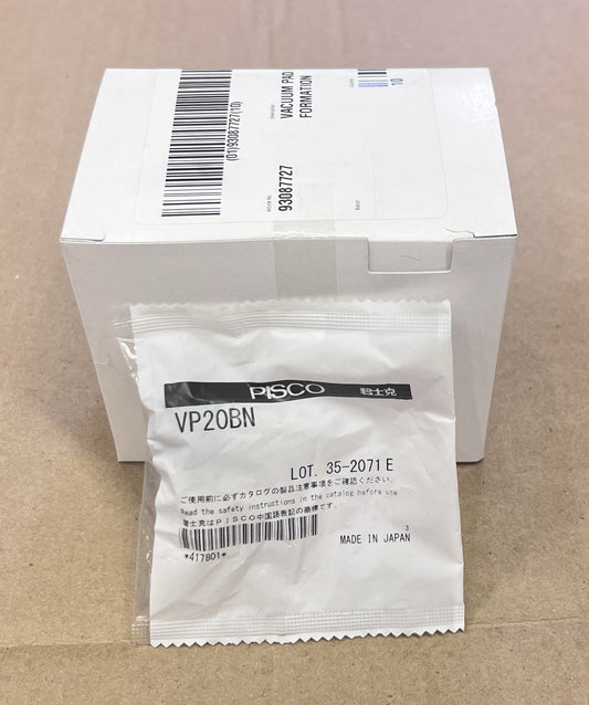 PISCO VACUUM CHUCK VP20BN NITRILE RUBBER