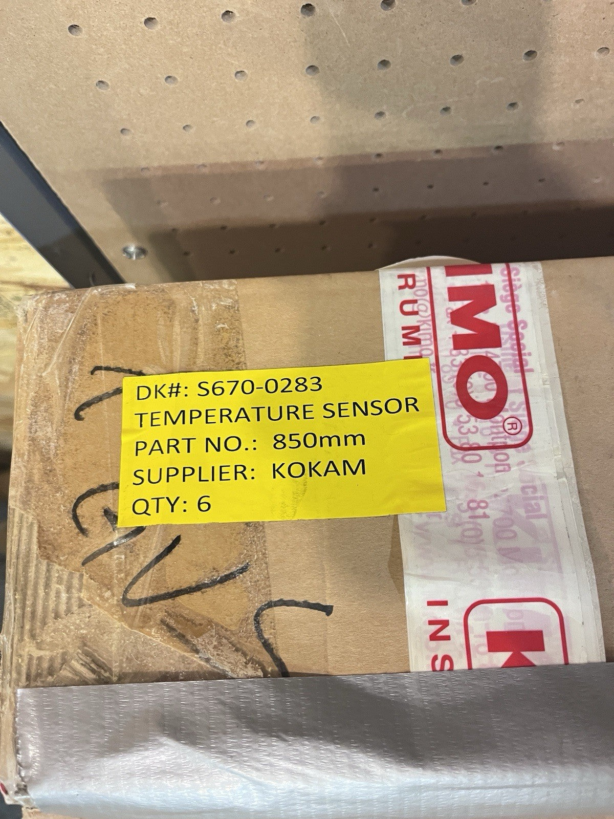 ⁠KOKAM S670-0283 Industrial Temperature Sensor Probe 850mm Lot of 4 NEW⁠