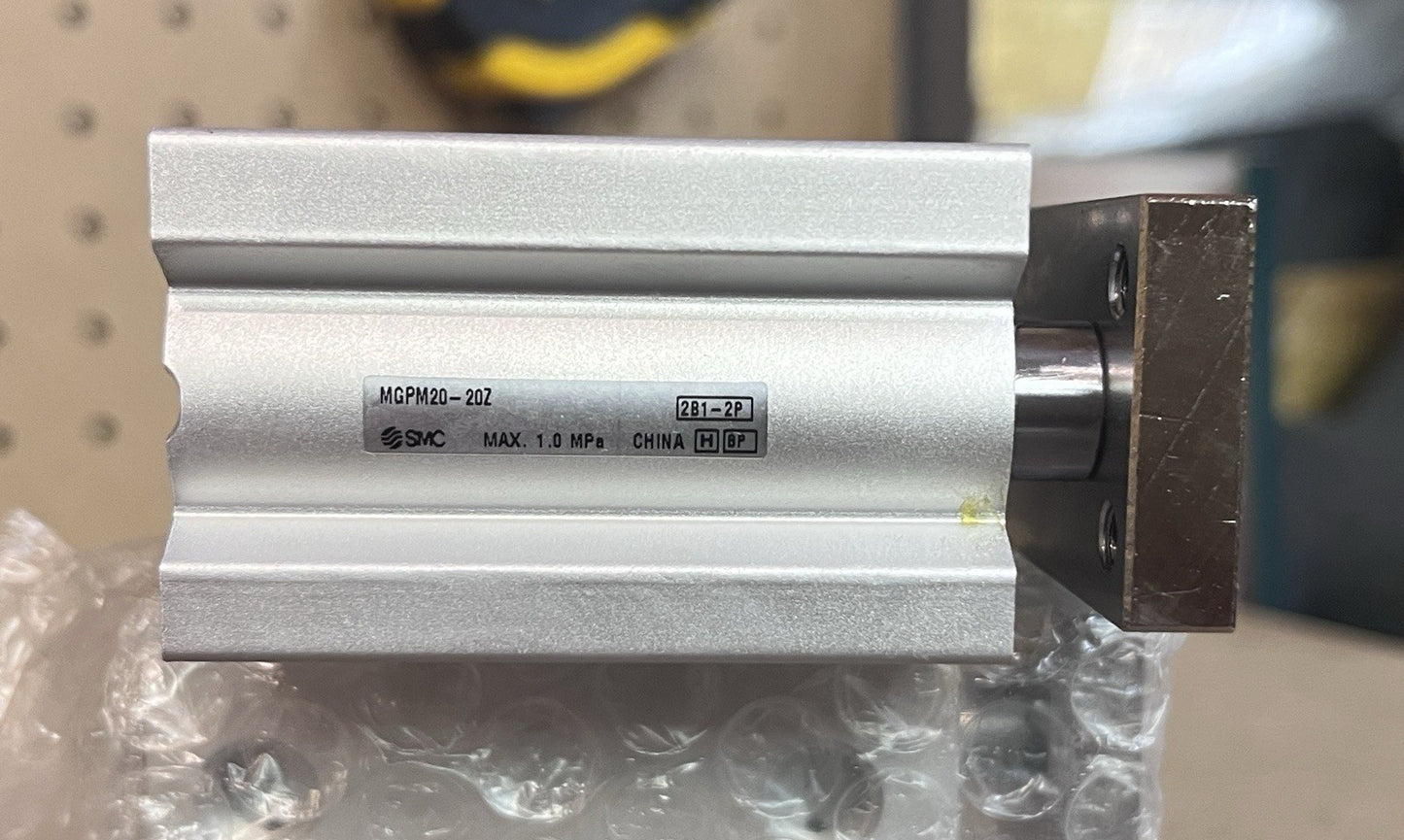 SMC MGPM20-20Z Pneumatic Compact Guide Cylinder 20mm Bore 20mm Stroke
