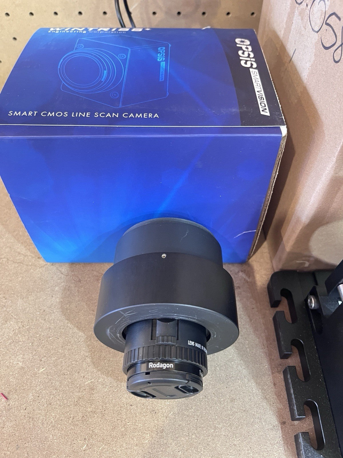 Wintriss OPSIS 8000M Line Scan Camera Rodenstock 80mm Kit Factory Sealed Bag