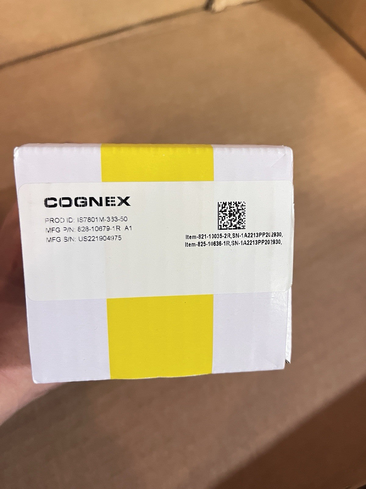 Cognex IS7801M-363-50 VISION SYSTEMS 821-10035-2R BRAND NEW
