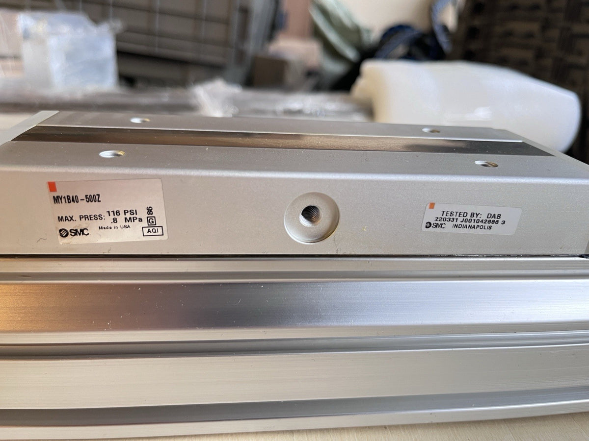 SMC MY1B40-500Z Rodless Air Cylinder 40mm Bore 500mm Stroke Pneumatic Actuator