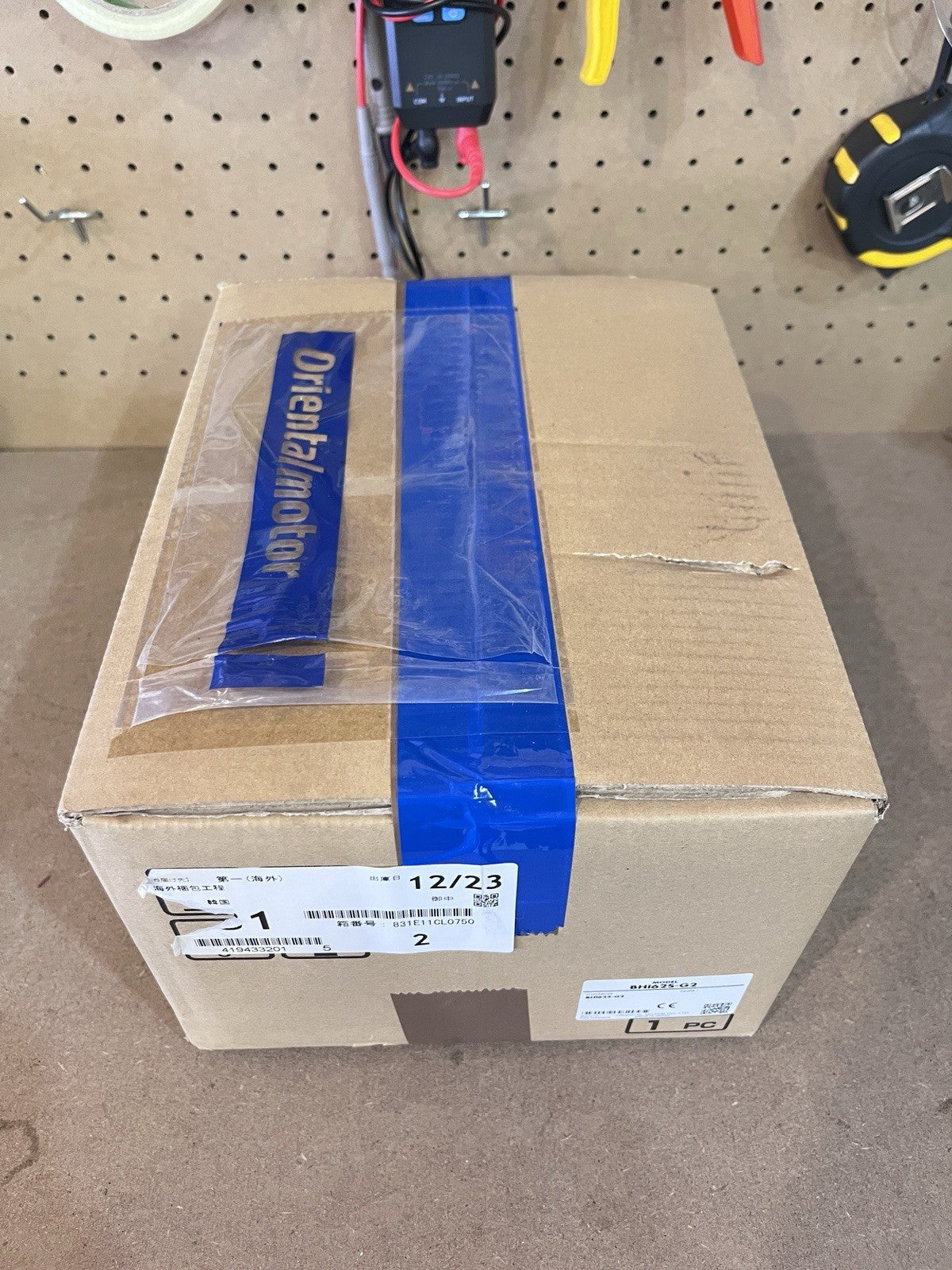 Oriental Motor BHI62S-G2 AC Motor Pinion Shaft 104mm Factory Sealed