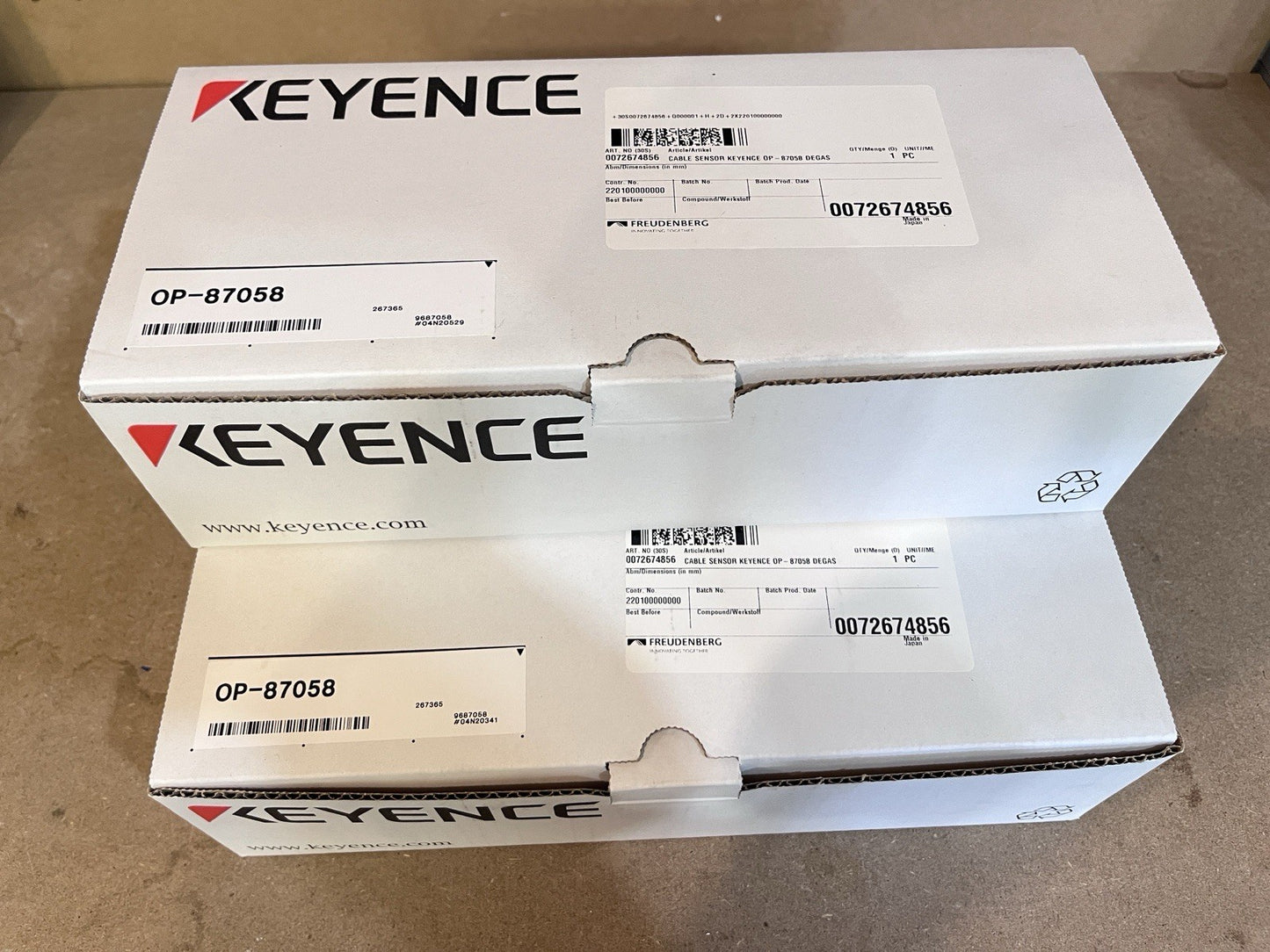 1PCS New Keyence OP-87058 OP87058 Sensor Head Cable Deliver quickly