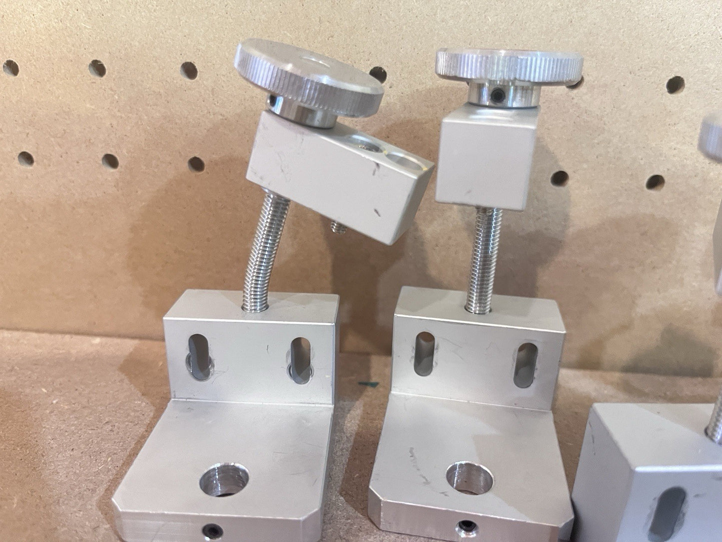 CNC Machined Aluminum Components Lot Mounting Plates Cylinder Brackets DIY