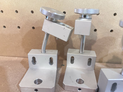 CNC Machined Aluminum Components Lot Mounting Plates Cylinder Brackets DIY