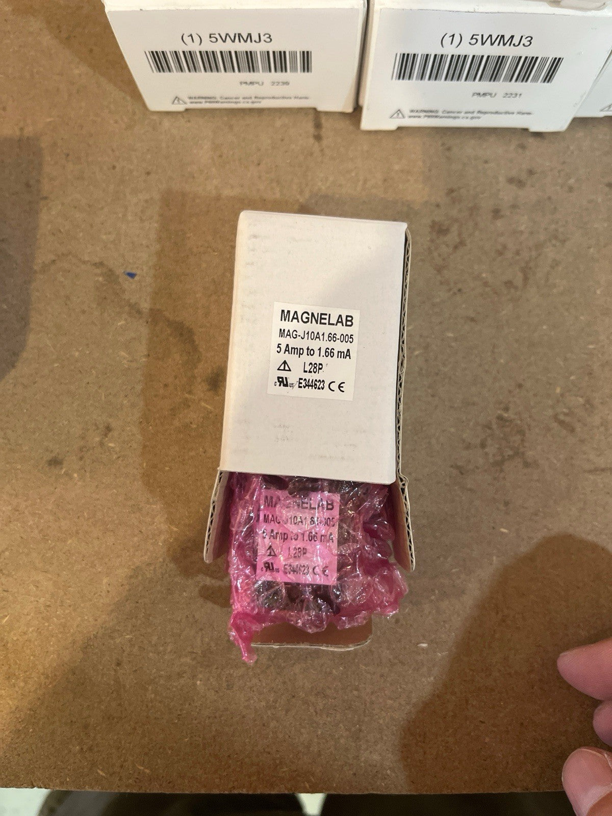 Magnelab MAG-J10A1.66-005 Current Transformer 5 Amp to 1.66 mA New⁠ Lot Of 4