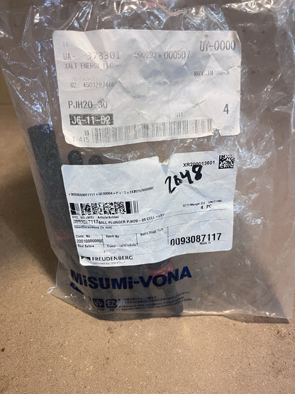 Lot of 4 MISUMI PJH20-30 Heavy Duty Spring Plunger M20 30mm New