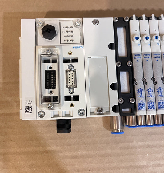 Festo 16 Stations Valve Terminal CPX-FB23 526176 VMPA1-FB-EPL-GU 533372 CC-Link⁠