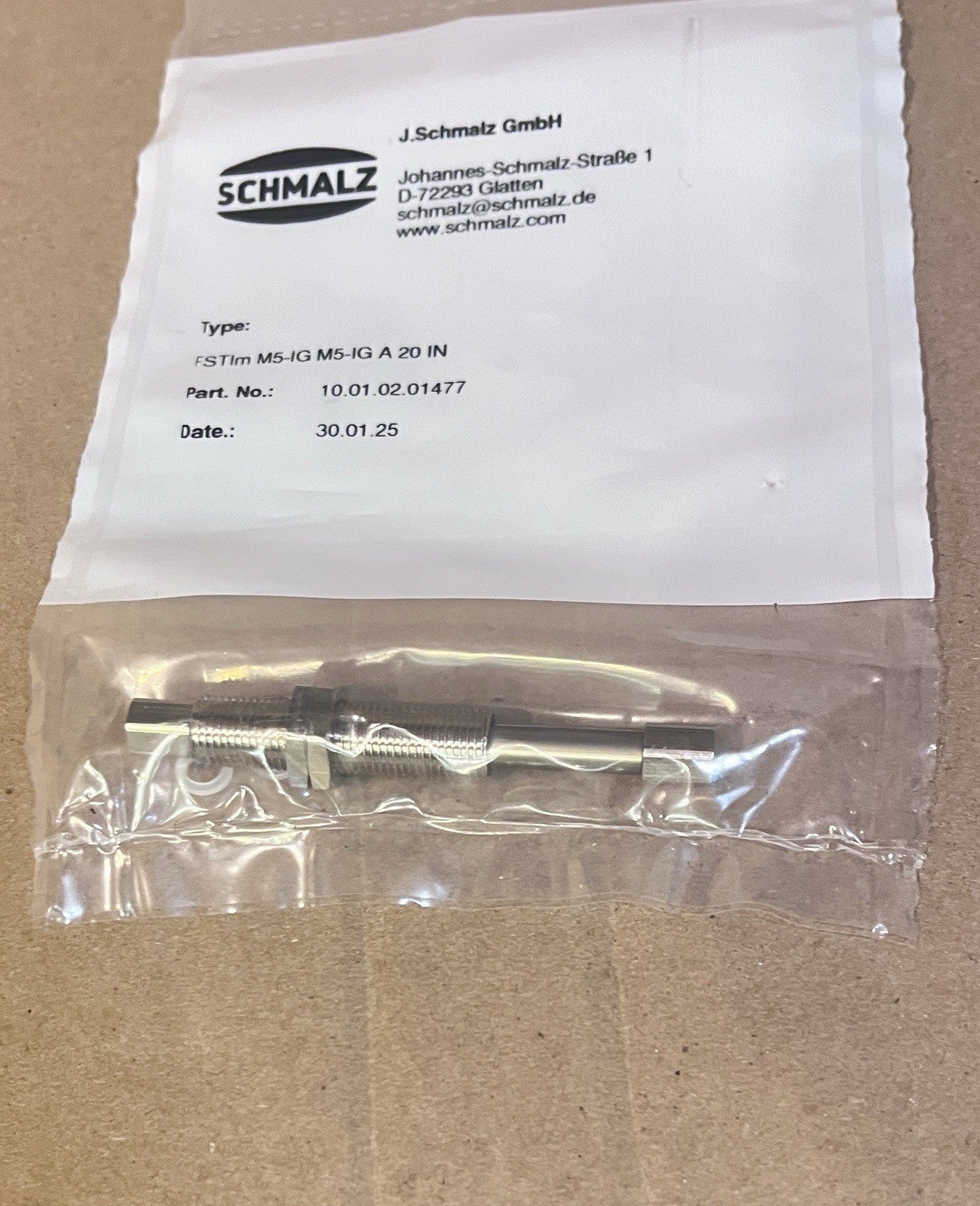 SCHMALZ FSTIm M5-IG M5-IG A 20 IN Vacuum Spring Plungers Lot Of 21