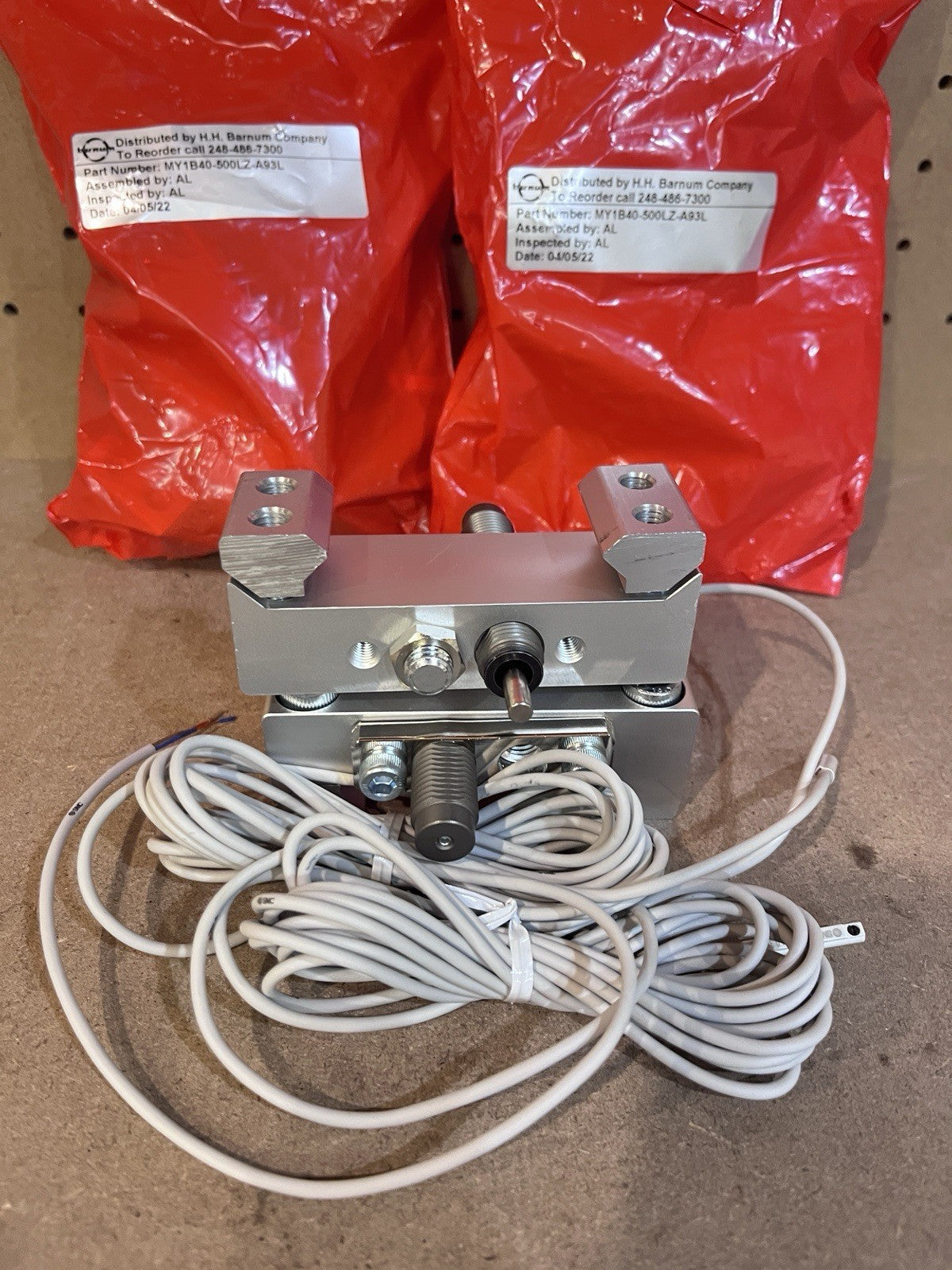 SMC MY1B40-500LZ-A93L Stroke Adjustment Unit w/ Shock Absorber D-A93L Pair/2PC⁠