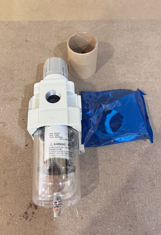 SMC AW40-04-B Filter Regulator 1/2 Port 0.05-0.85 MPa with Hardware New