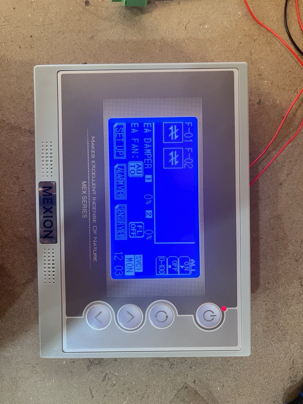 Tested MST MEXION MEX Series Clean Room HVAC HMI Controller Manual Included