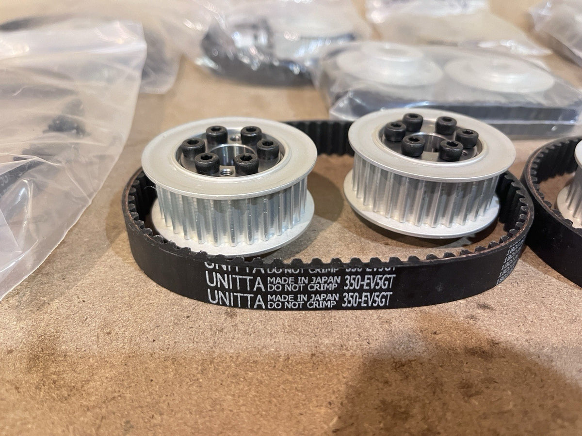 Unitta 350-EV5GT Timing Belt and Pulley Set - Lot