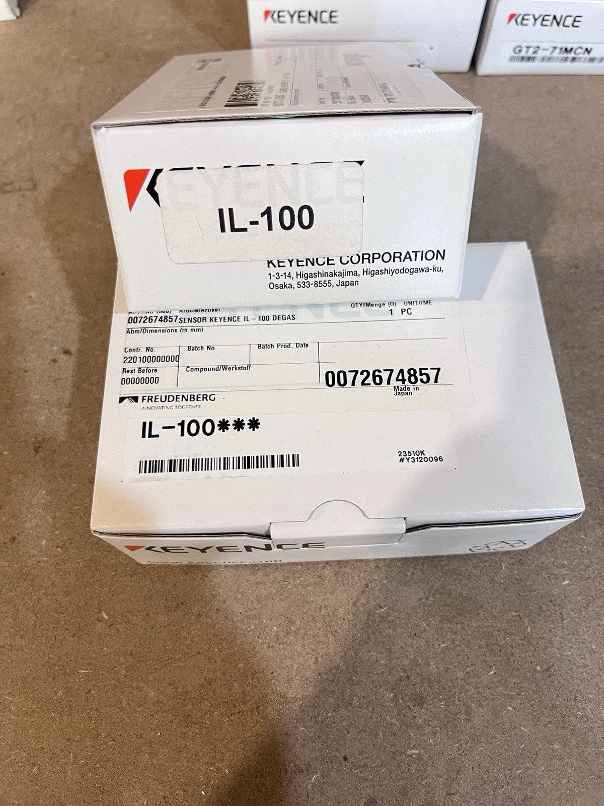 1 PCS-Keyence IL-100 Intelligent-L Laser Sensor
