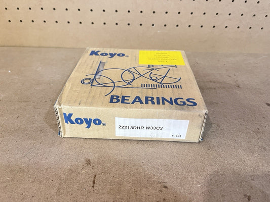 Koyo 22218RHR W33C3 Spherical Roller Bearing 90x160x40mm Japan New Old Stock