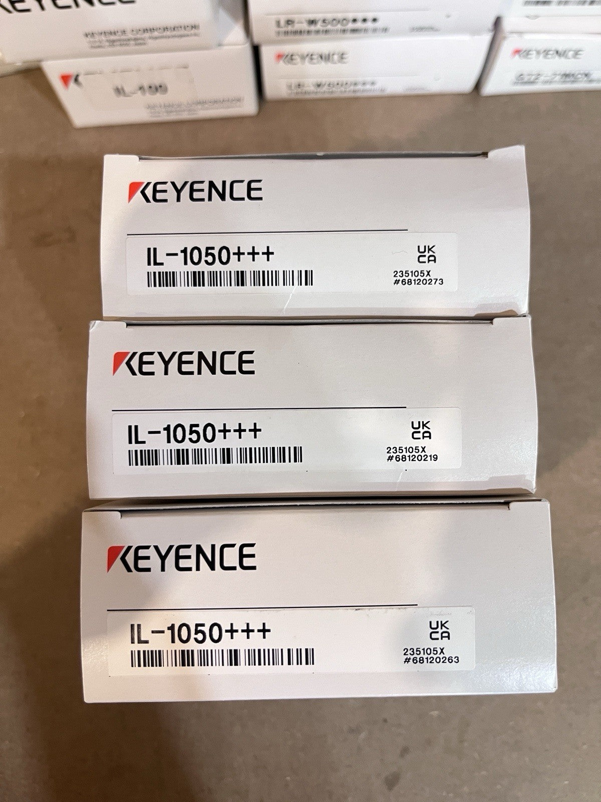 KEYENCE IL-1050 MULTI-FUNCTION LASER SENSOR DIN RAIL MOUNT