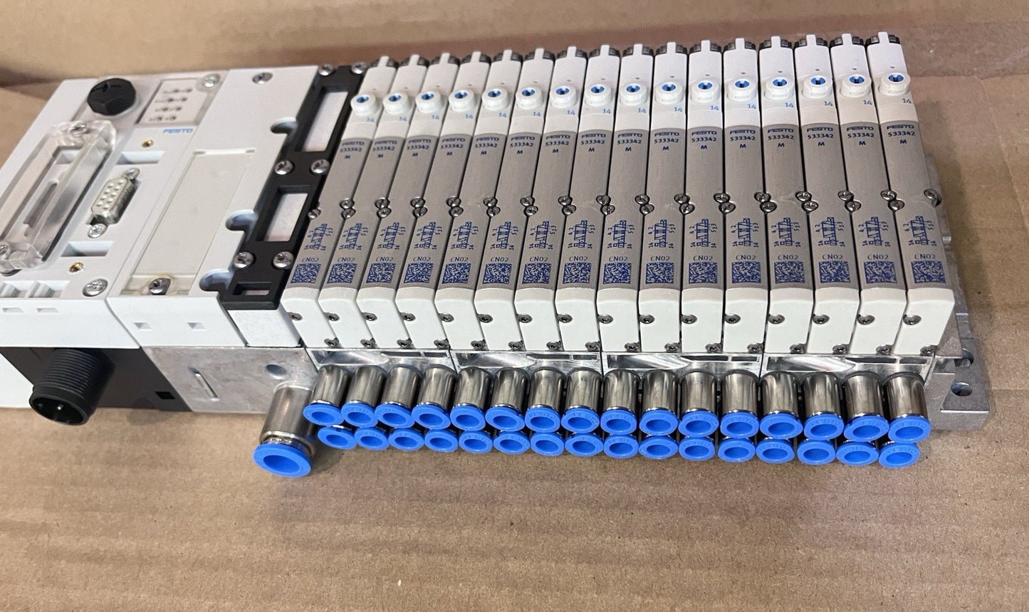 Festo 16 Stations Valve Terminal CPX-FB23 526176 VMPA1-FB-EPL-GU 533372 CC-Link⁠