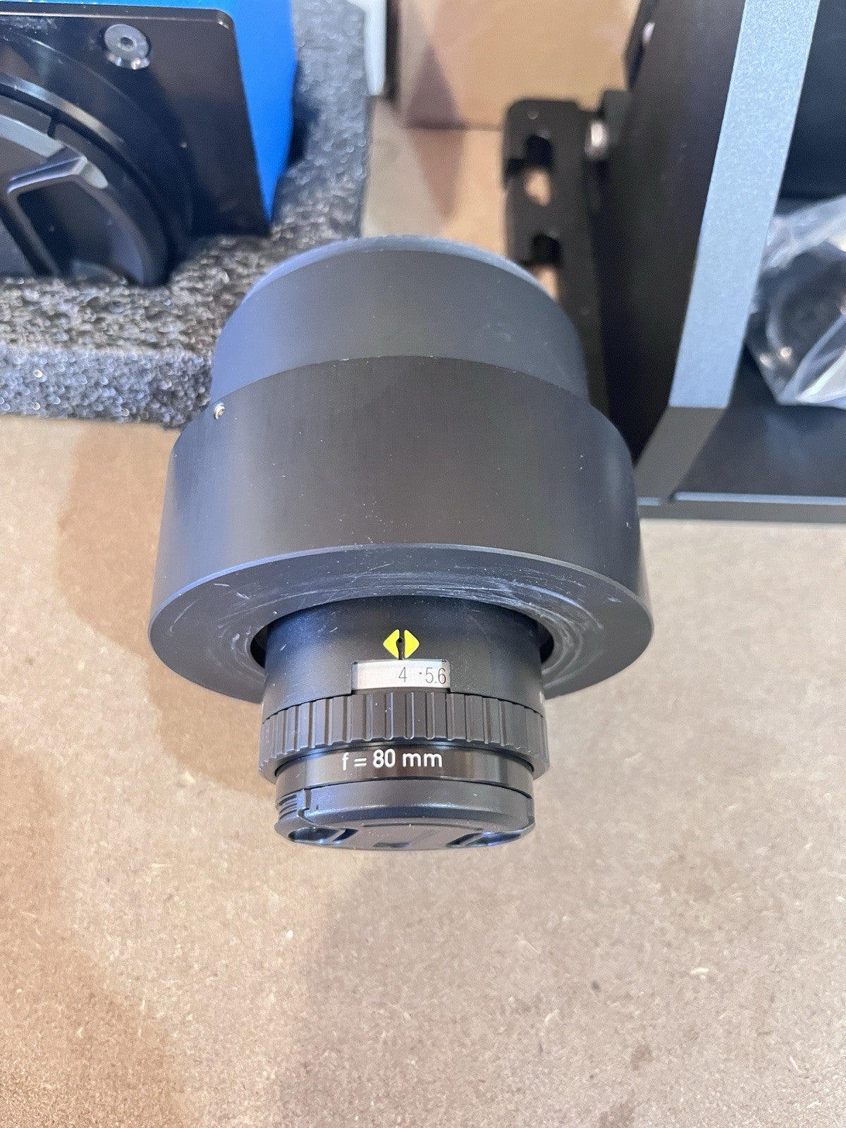 Wintriss OPSIS 8000M Line Scan Camera Rodenstock 80mm Lens Bracket Kit