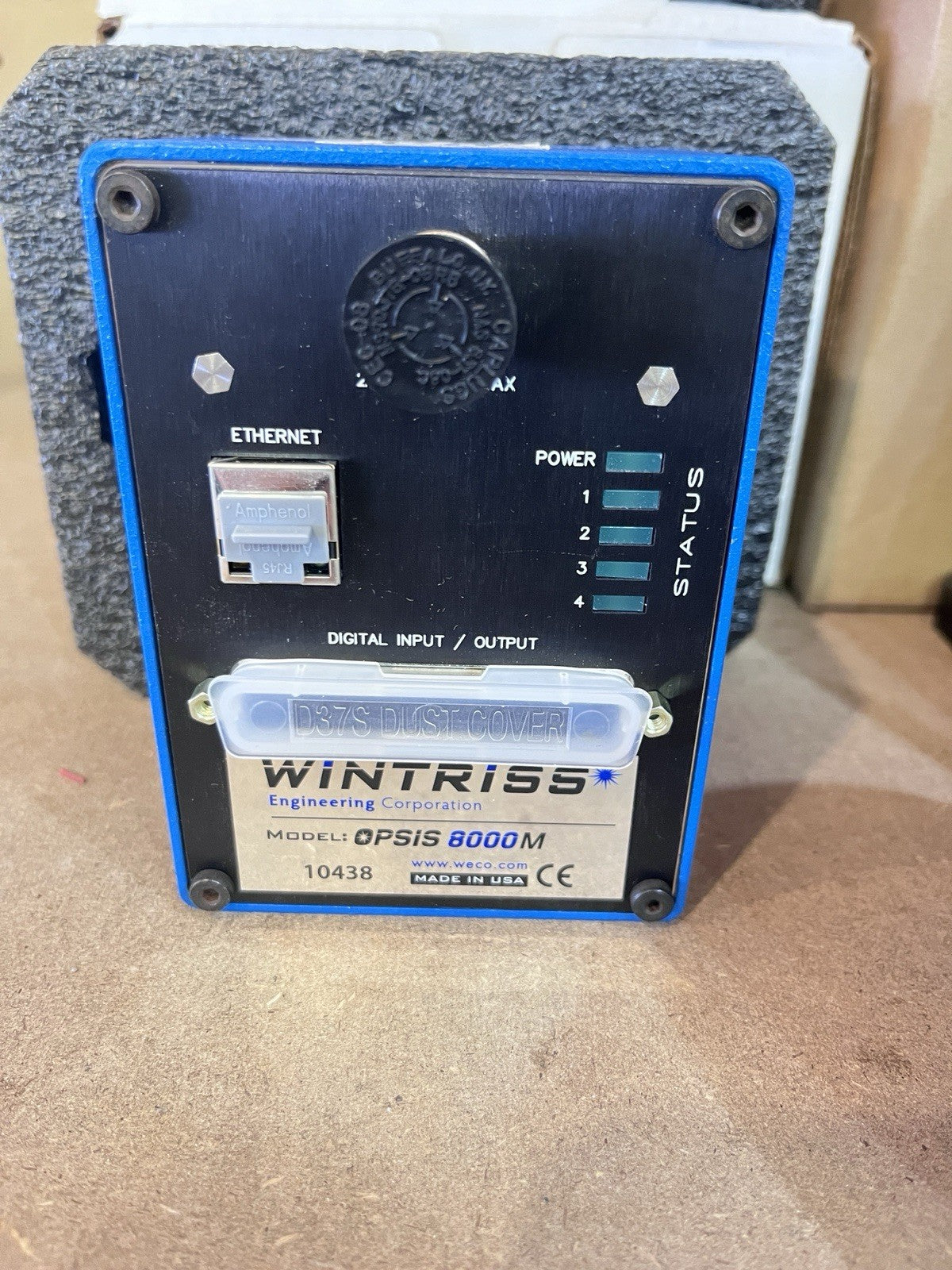 Wintriss OPSIS 8000M Line Scan Camera Rodenstock 80mm Lens Bracket Kit