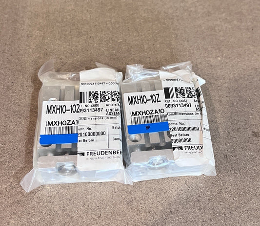 2pcs SMC MXH10-10Z Compact Slide Table Cylinder 10mm Bore 10mm Stroke New