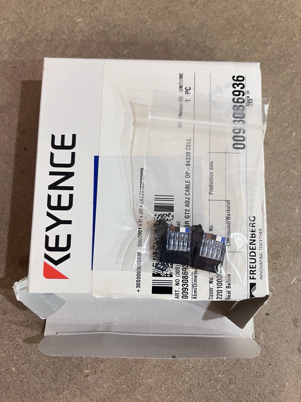 3PCS KEYENCE OP-84338 E-CON CONNECTOR SET