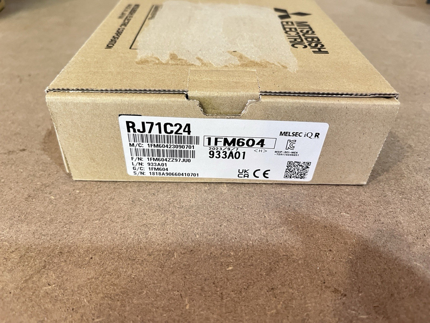 Mitsubishi RJ71C24 MELSEC iQ-R Serial Communication Module Unit NIB 2023