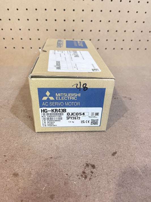Mitsubishi HG-KR43B AC Servo Motor 400W with Brake MELSERVO NIB Brand New