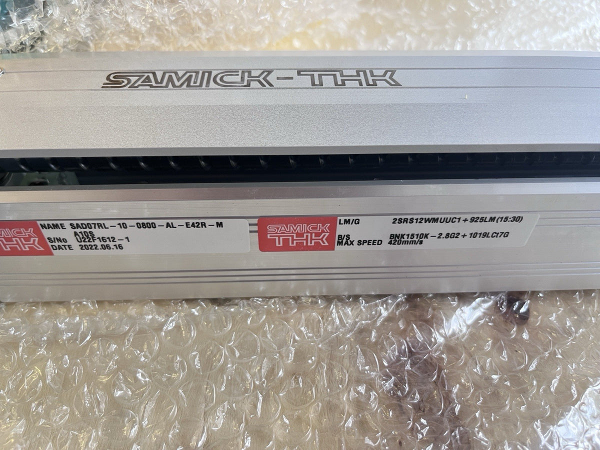 SAMICK THK SAD07RL-10-0800-AL-E42R-M Linear Actuator Ball Screw Stage 800mm