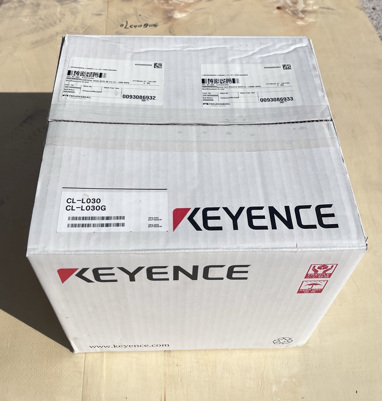 Keyence CL-L030G Confocal Head 30mm Glass Specular Type NIB Open Box ...