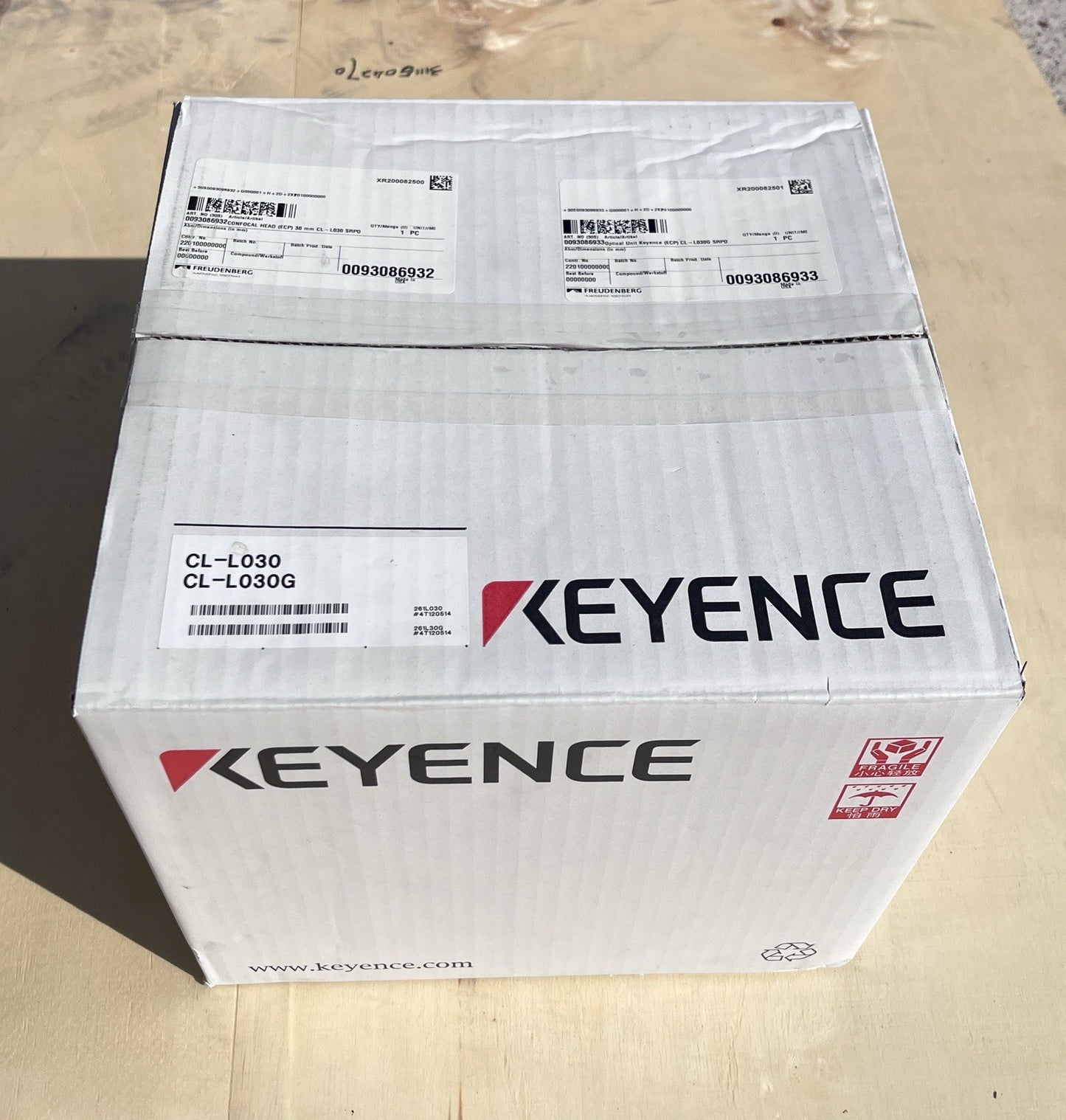 Keyence CL-L030G Confocal Head 30mm Glass Specular Type NIB Open Box